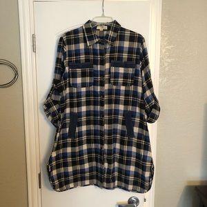 Flannel dress